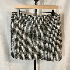 J. Crew ~ Women's Multi Color Woven ~ Wool-Blend ~ A-Line Skirt